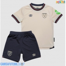 Camisa de time de futebol West Ham United Mateus Fernandes #18 Replicas 2º Equipamento Infantil 2025-26 Manga Curta (+ Calças curtas)